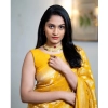 Women's Silk Printed Saree With Unstitched Blouse 5.5Mtr (Yellow) Women's Silk Printed Saree With Unstitched Blouse 5.5Mtr (Yellow)