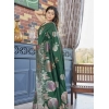 Women's Silk Printed Saree With Unstitched Blouse 5.5Mtr (Green) Women's Silk Printed Saree With Unstitched Blouse 5.5Mtr (Green)