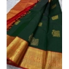 Women's Silk Printed Saree With Unstitched Blouse 5.5Mtr (Green) Women's Silk Printed Saree With Unstitched Blouse 5.5Mtr (Green)