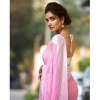 Women's Cotton Printed Saree With Unstitched Blouse 5.5Mtr (Pink) Women's Cotton Printed Saree With Unstitched Blouse 5.5Mtr (Pink)