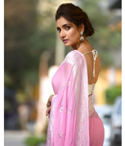 Women's Cotton Printed Saree With Unstitched Blouse 5.5Mtr (Pink) Women's Cotton Printed Saree With Unstitched Blouse 5.5Mtr (Pink)