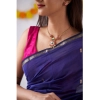 Women's Cotton Printed Saree With Unstitched Blouse 5.5Mtr (Blue) Women's Cotton Printed Saree With Unstitched Blouse 5.5Mtr (Blue)