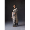 Women's Silk Printed Saree With Unstitched Blouse 5.5Mtr (Grey) Women's Silk Printed Saree With Unstitched Blouse 5.5Mtr (Grey)