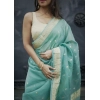 Women's Cotton Printed Saree With Unstitched Blouse 5.5Mtr (Sky) Women's Cotton Printed Saree With Unstitched Blouse 5.5Mtr (Sky)