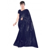 Women's Georgette Embellished Sequnece Bollywood Saree With Unstitched Blouse 5.5Mtr (Blue) Women's Georgette Embellished Sequnece Bollywood Saree With Unstitched Blouse 5.5Mtr (Blue)