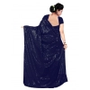 Women's Georgette Embellished Sequnece Bollywood Saree With Unstitched Blouse 5.5Mtr (Blue) Women's Georgette Embellished Sequnece Bollywood Saree With Unstitched Blouse 5.5Mtr (Blue)