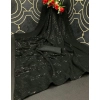 Women's Georgette Embellished Sequnece Bollywood Saree With Unstitched Blouse 5.5Mtr (Black) Women's Georgette Embellished Sequnece Bollywood Saree With Unstitched Blouse 5.5Mtr (Black)