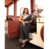 Women's Silk Printed Saree With Unstitched Blouse 5.5Mtr (Black) Women's Silk Printed Saree With Unstitched Blouse 5.5Mtr (Black)