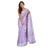 Women's Cotton Printed Saree With Unstitched Blouse 5.5Mtr (Lavender) Women's Cotton Printed Saree With Unstitched Blouse 5.5Mtr (Lavender)