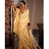 Women's Soft Lichi Silk Printed Saree With Unstitched Blouse 5.5Mtr (Golden) Women's Soft Lichi Silk Printed Saree With Unstitched Blouse 5.5Mtr (Golden)
