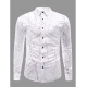 Men's Casual PollyCotton Textured Full Sleeve Collar Shirt (Pink) Men's Casual PollyCotton Textured Full Sleeve Collar Shirt (Pink)