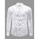 Men's Casual PollyCotton Textured Full Sleeve Collar Shirt (Black) Men's Casual PollyCotton Textured Full Sleeve Collar Shirt (Black)