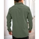 Men's Casual Popcorn Self-design Full Sleeve Collar Shirt (Green) Men's Casual Popcorn Self-design Full Sleeve Collar Shirt (Green)