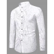 Men's Casual PollyCotton Textured Full Sleeve Collar Shirt (Black) Men's Casual PollyCotton Textured Full Sleeve Collar Shirt (Black)