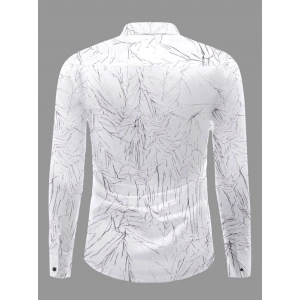 Generic Men's Casual PollyCotton Textured Full Sleeve Collar Shirt (Black)
