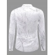 Men's Casual PollyCotton Textured Full Sleeve Collar Shirt (Black) Men's Casual PollyCotton Textured Full Sleeve Collar Shirt (Black)