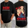Men's Casual Cotton Blend Printed Round Neck Half Sleeve T-Shirt (Black) Men's Casual Cotton Blend Printed Round Neck Half Sleeve T-Shirt (Black)
