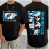 Men's Casual Cotton Blend Printed Round Neck Half Sleeve T-Shirt (Black) Men's Casual Cotton Blend Printed Round Neck Half Sleeve T-Shirt (Black)