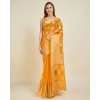 Women's Soft Organza Silk Weaving Design Saree With Unstitched Blouse 5.5Mtr (Yellow) Women's Soft Organza Silk Weaving Design Saree With Unstitched Blouse 5.5Mtr (Yellow)