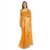 Women's Soft Organza Silk Weaving Design Saree With Unstitched Blouse 5.5Mtr (Yellow) Women's Soft Organza Silk Weaving Design Saree With Unstitched Blouse 5.5Mtr (Yellow)