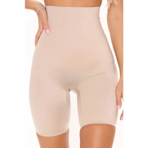 Generic Women's Cotton Solid Western Wear Tummy - Thigh Body Shaper (Skin)