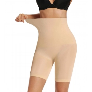 Generic Women's Cotton Solid Ethnic Wear Body Shaper (Skin)