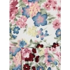 Dropship Girl's Polyester Crepe Printed Short Sleeve Round Neck Dress (Multicolor)