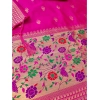 Women's Banarasi Silk Printed Unstitched Salwar Suit Material With Dupatta (Pink, 3Mtrs) Women's Banarasi Silk Printed Unstitched Salwar Suit Material With Dupatta (Pink, 3Mtrs)
