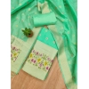 Women's Banarasi Silk Printed Unstitched Salwar Suit Material With Dupatta (Sea Green, 3Mtrs) Women's Banarasi Silk Printed Unstitched Salwar Suit Material With Dupatta (Sea Green, 3Mtrs)