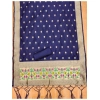Women's Banarasi Silk Printed Unstitched Salwar Suit Material With Dupatta (Navy Blue, 3Mtrs) Women's Banarasi Silk Printed Unstitched Salwar Suit Material With Dupatta (Navy Blue, 3Mtrs)