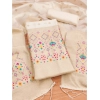 Women's Banarasi Silk Printed Unstitched Salwar Suit Material With Dupatta (White, 3Mtrs) Women's Banarasi Silk Printed Unstitched Salwar Suit Material With Dupatta (White, 3Mtrs)