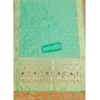 Women's Banarasi Silk Printed Unstitched Salwar Suit Material With Dupatta (Sea Green, 3Mtrs) Women's Banarasi Silk Printed Unstitched Salwar Suit Material With Dupatta (Sea Green, 3Mtrs)