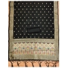Women's Banarasi Silk Printed Unstitched Salwar Suit Material With Dupatta (Black, 3Mtrs) Women's Banarasi Silk Printed Unstitched Salwar Suit Material With Dupatta (Black, 3Mtrs)