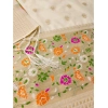 Women's Banarasi Silk Printed Unstitched Salwar Suit Material With Dupatta (White, 3Mtrs) Women's Banarasi Silk Printed Unstitched Salwar Suit Material With Dupatta (White, 3Mtrs)