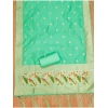 Women's Banarasi Silk Printed Unstitched Salwar Suit Material With Dupatta (Sea Green, 3Mtrs) Women's Banarasi Silk Printed Unstitched Salwar Suit Material With Dupatta (Sea Green, 3Mtrs)