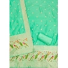Women's Banarasi Silk Printed Unstitched Salwar Suit Material With Dupatta (Sea Green, 3Mtrs) Women's Banarasi Silk Printed Unstitched Salwar Suit Material With Dupatta (Sea Green, 3Mtrs)