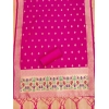 Women's Banarasi Silk Printed Unstitched Salwar Suit Material With Dupatta (Pink, 3Mtrs) Women's Banarasi Silk Printed Unstitched Salwar Suit Material With Dupatta (Pink, 3Mtrs)