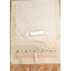 Women's Banarasi Silk Printed Unstitched Salwar Suit Material With Dupatta (White, 3Mtrs) Women's Banarasi Silk Printed Unstitched Salwar Suit Material With Dupatta (White, 3Mtrs)