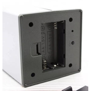 Generic Plastic Pen Holder With LCD Display Digital Alarm Clock 