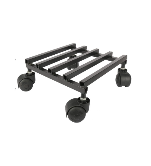 Iron Wheel Pot Stand For Planters Square Shape Stand 