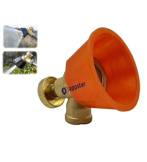 Brass Adjustable High-Pressure Atomizer Nozzle For Agricultural Pump Sprayers