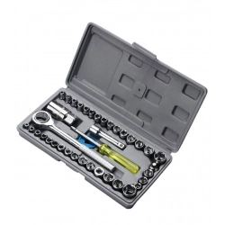 Carbon Steel 40 Pcs Tool Kit Set for Automobile Repair