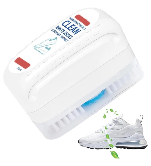 Plastic 2-In-1 Shoe Cleaner Brush 