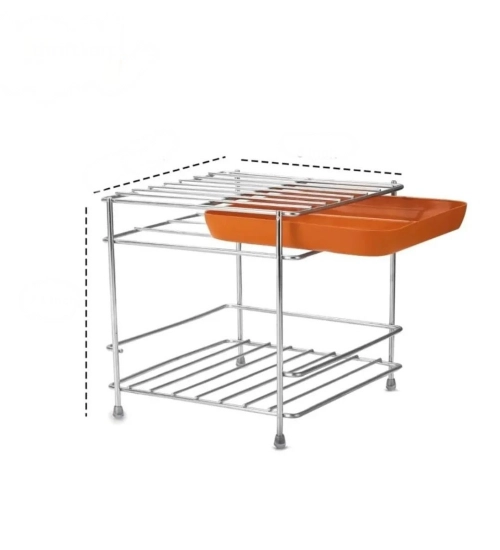 Stainless Steel Matka Stand Rustproof & Waterproof Pot Stand For Kitchen