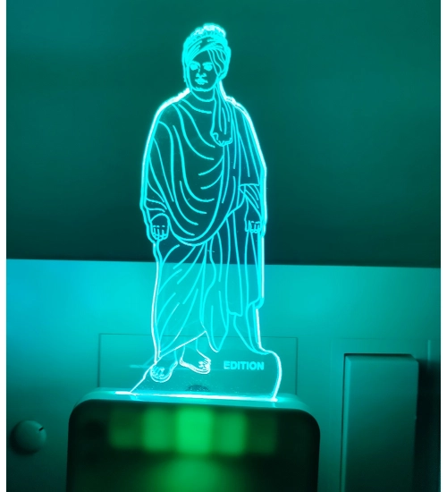 Vivekanandha Statue AC Adapter Night Lamp