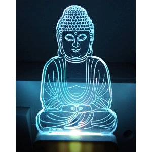 Generic Gautam Buddha AC Adapter Night Lamp