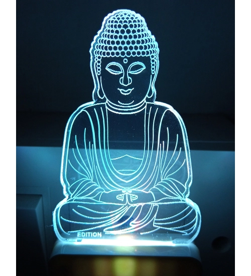 Gautam Buddha AC Adapter Night Lamp