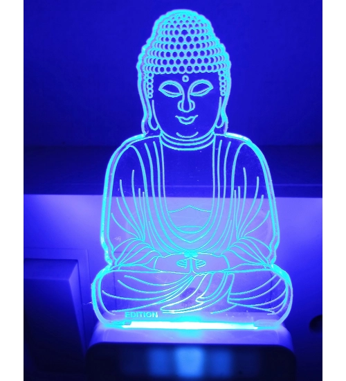 Gautam Buddha AC Adapter Night Lamp