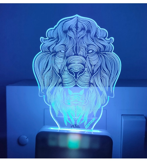 Big Lion AC Adapter Night Lamp
