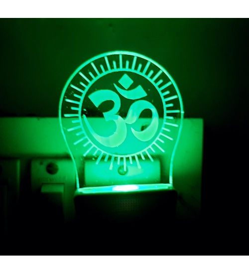 Om Mantra AC Adapter Night Lamp